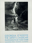 Georgia O'Keeffe•The Artist's Landscape•Photo by Todd Webb 20x30 Poster Rare 