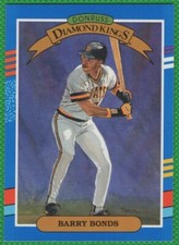 Barry Bonds - 1991 Donruss #4 - Pittsburgh Pirates Baseball Card - Diamond Kings