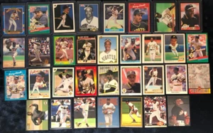 Barry Bonds 33 MLB Cards - Donruss, Topps, Upper Deck, Score, Bowman, Classic - Picture 1 of 4