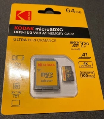 Kodak 64GB Micro SD Card - Image 1 of 4