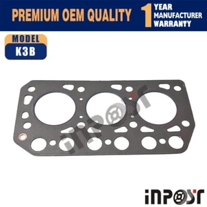 New Head Gasket for Mitsubishi K3B MT1401 MT1401D D1550 D1550F Case IH 235 - Picture 1 of 6