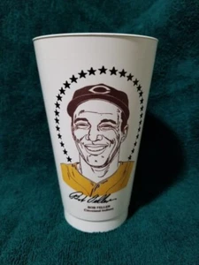 1973 BOB FELLER 7-11 HALL OF FAME SLURPEE CUP CLEVELAND INDIANER - Bild 1 von 2