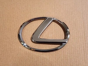OEM LEXUS L CHROME EMBLEM ORIGINAL BADGE GENUINE 8745 TRUNK - Bild 1 von 2