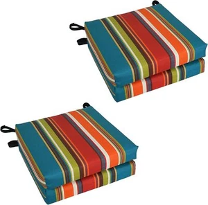 Blazing Needles Indoor/Outdoor Chair Cushion, 16 x 16, 16 x Westport Teal - Picture 1 of 2