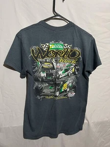 Modifiziertes Outlaws Sprint Auto Dirt Track Rennshirt Weltfinale Charlotte - Bild 1 von 5