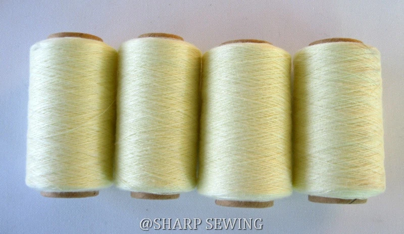 LEGHORN #708 HILADO POLIÉSTER SERGER E HILO ACOLCHADO 4 TUBOS 1000 YARDAS. CADA UNO Foto 1 de 1