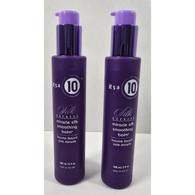 It's a 10 Silk Express Miracle Silk Smoothing Balm 148 ml 5 Fl Oz NEW LOT OF 2 - Image 1 of 4