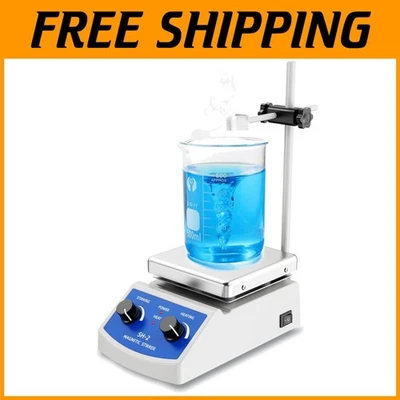 Magnetic Stirrer Hot Plate Set, 100-2000rpm - Image 1 of 4