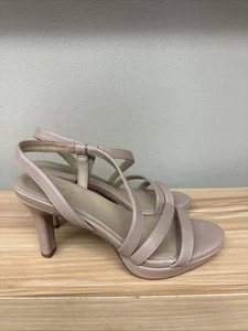 Naturalizer Brenta Strapped High Heels Sandals Pink Women’s Size 7 - Picture 1 of 6
