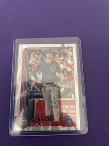 Kyle Tucker 2025 Topps Chrome Ray Wave Refractor Karte #103 Chicago Cubs - Bild 1 von 5