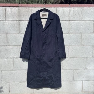 Abrigo Loro Piana 100 % cachemir azul talla L $4850 - Imagen 1 de 10