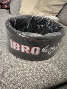 IBRO Power Lifting Lever Gym Belt Medium 10MM BELT ONLY NO BUCKLE - Picture 1 of 2