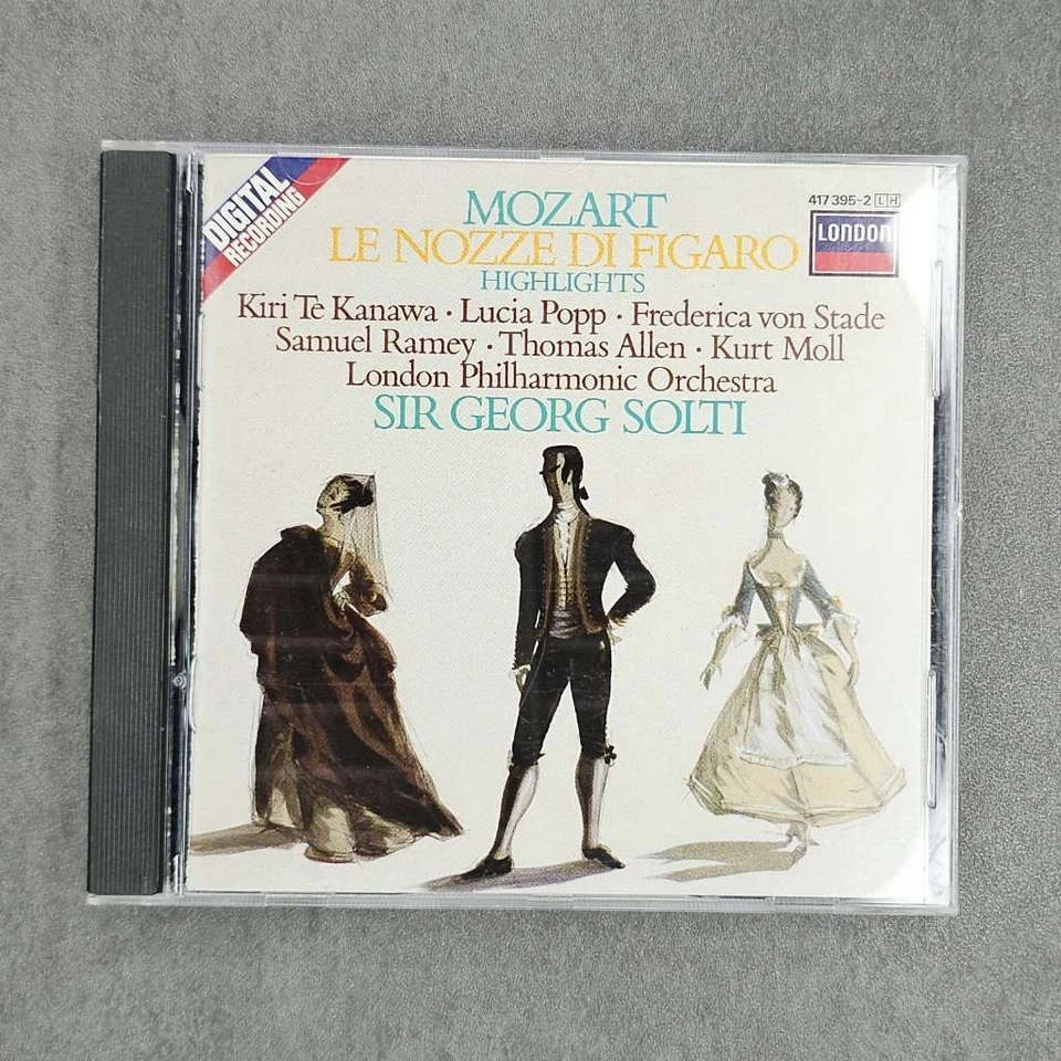 Mozart: Le nozze di Figaro / Te Kanawa, Popp, Ramey, Solti [Highlights] Music - Imagem 1 de 1