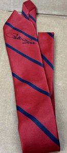 PETE ROSE SIGNIERT 70er Custom Pete Rose Tye persönlich im Besitz & getragen von Rose - Bild 1 von 5