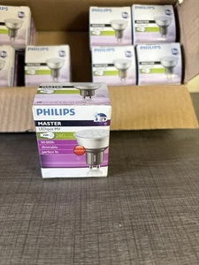 Philips Gu10 Led Spot Bulbs 280 Lumens 4 Watt X 8 - Picture 1 of 4