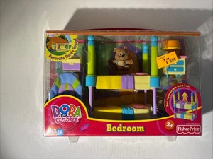 Dora la Exploradora Nick Jr Talking House Dormitorio Juego 2003 Fisher-Price Nuevo - Imagen 1 de 12