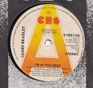 NORTHERN -- JAMES BRADLEY -I'M IN TOO DEEP --UK 7 - Imagen 1 de 2