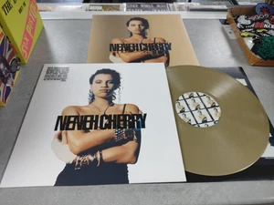 NENEH CHERRY-GOLD VINYL LP-RAW LIKE SUSHI-SIGNED 12” X 12”PRINT LITHOGRAPH-MSLD - Picture 1 of 5