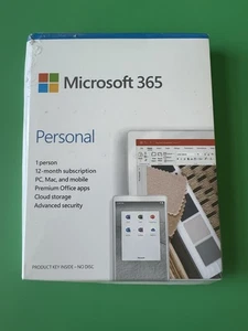 Microsoft Office 365 Personal 1 Year Subscription For 1 User QQ2-01024 - Picture 1 of 3