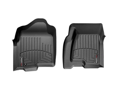 WeatherTech FloorLiner for 1999-2006 Chevrolet Silverado - 1st Row, Black - Image 1 of 4