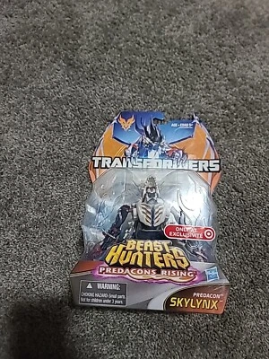 TRANSFORMERS SKYLYNX FIGURE BEAST HUNTERS PREDACON TARGET PACKAGE WEAR 2013 HTF - Image 1 of 4
