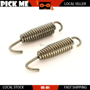 2Pcs Exhaust Spring Pipe Muffler 57mm For Husqvarna TE450 2004-2008 2009 2010 - Picture 1 of 1