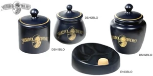Florero Porta Tabacco Battipipa X 3 Pipe que Fuma Sherlock Holmes LUBINSKI - Imagen 1 de 1