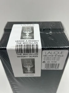 The Macallan Single Malt Scotch LALIQUE Glass Tulip Nosing Macallan New - Picture 1 of 5