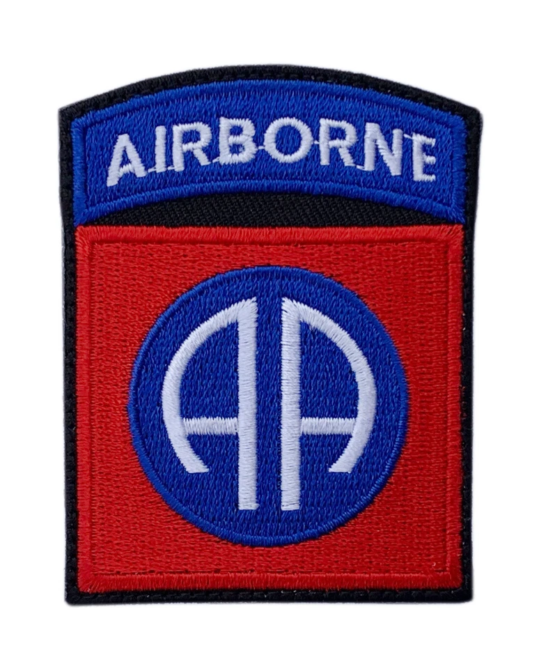 Miltacusa 82nd Airborne Division Tactical Patch (Hook Fastener - 3.0 Inch AB7) - Image 1 of 1