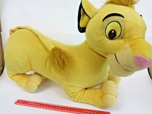2002 König der Löwen junger Simba Plüschtier 18 Zoll Disney Hasbro Jumbo großes Stofftier - Bild 1 von 4