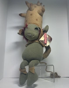 FAO Schwarz Brian Froud Goblins Bimble Ouk Stuffed Plush Retired Rare With Tags - Picture 1 of 11