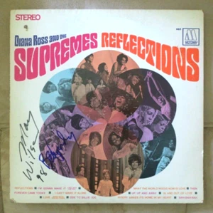 The Supreme's "Reflections" Album signed by Mary Wilson & Berry Gordy - Bild 1 von 2