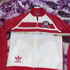 Authentic Major League Soccer Chicago Fire Adidas Jacket Small - Picture 1 of 6