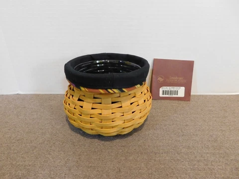 Longaberger 2007 Small Gourd Basket  Liner Protector Cover