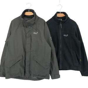 Jack Wolfskin Herren Texapore 2 IN 1 Fleece Jacke Mantel Größe M - Bild 1 von 12