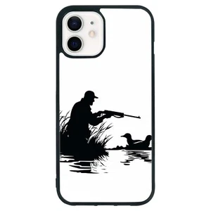 Rugged Cover For Samsung Galaxy Apple iPhone Cajun bird hunting - Picture 1 of 25