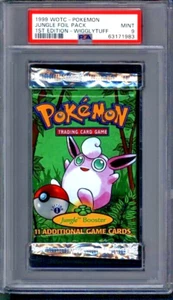 Pokemon Jungle 1ª Edición Wigglytuff Booster Pack Clasificado PSA 9 #63171983 - Imagen 1 de 1