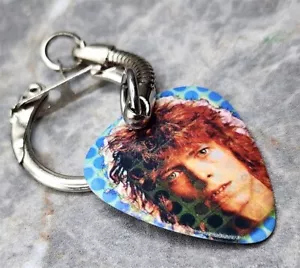 Schlüsselanhänger David Bowie Space Oddity Gitarren-Plektrum - Bild 1 von 2