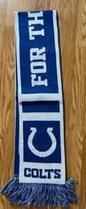 Indianapolis Colts NFL Football Stadium Giveaway SGA Winter Scarf New 1/6/24 - Picture 1 of 2