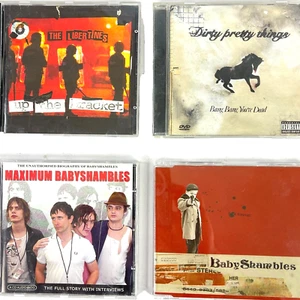 LIbertines BabyShambles Dirty Pretty Things 4 CD UK DVD Lot Bracket F*ck 2002-06 - Picture 1 of 8