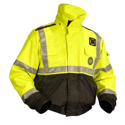 MJ6214 T3 Mustang Survival ANSI High Visibility Flotation Jacket