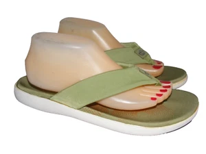 Spenco Orthotic Victoria Sage Green Women's Size 12 B Sandals Flip Flops Shoes - Picture 1 of 12