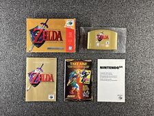 The Legend Of Zelda Ocarina Of Time UKG 95 MINT GOLD Q-LCGO NTSC N64 VGA  WATA