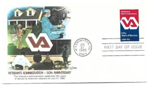 1825 Veterans Administration, Fleetwood, FDC - Picture 1 of 1