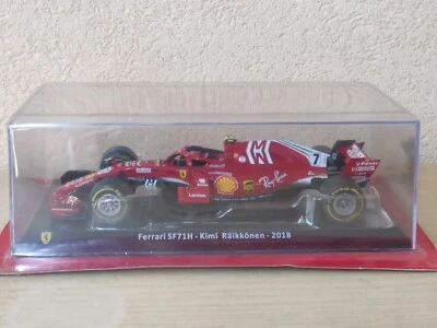 Ferrari SF71H Kimi Raikkonen 2018 Altaya modellino Formula 1 1/24 - Immagine 1 di 4