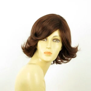 Parrucca donna corta rame marrone scuro MARION 31 - Imagen 1 de 8