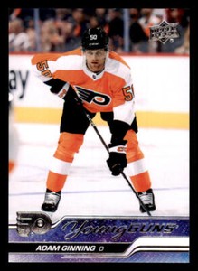 2023-24 Upper Deck #243 Adam Ginning Young Guns RC