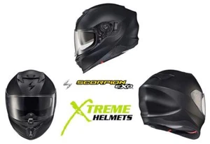 Scorpion EXO-T520 Helmet with EXO-COM Kit Full Face Inner Shield DOT ECE XS-3XL - Foto 1 di 5
