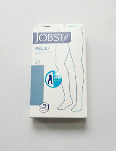 Jobst Women's Relief 20-30 mmHg Thigh High Compression Stockings LL7 Black Large