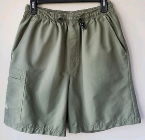 Men's Adidas Shorts Green Cargo Pocket Size Medium Hiking - Picture 1 of 8